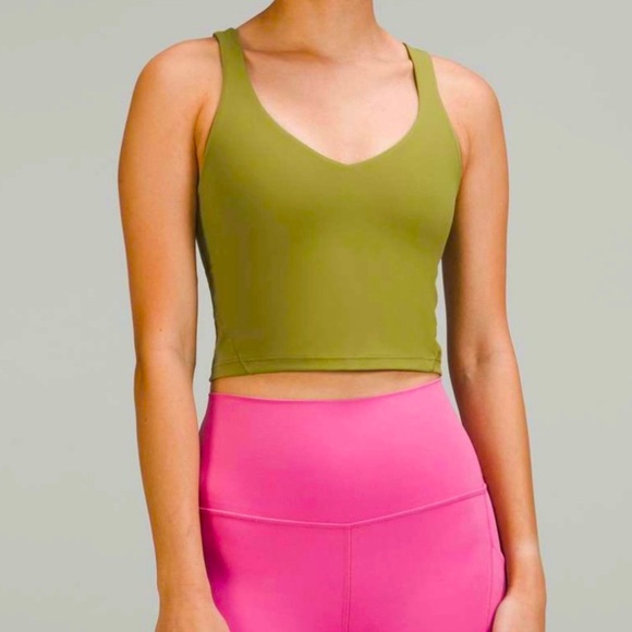 lululemon athletica Tops - EUC Olive green lululemon align tank top 8